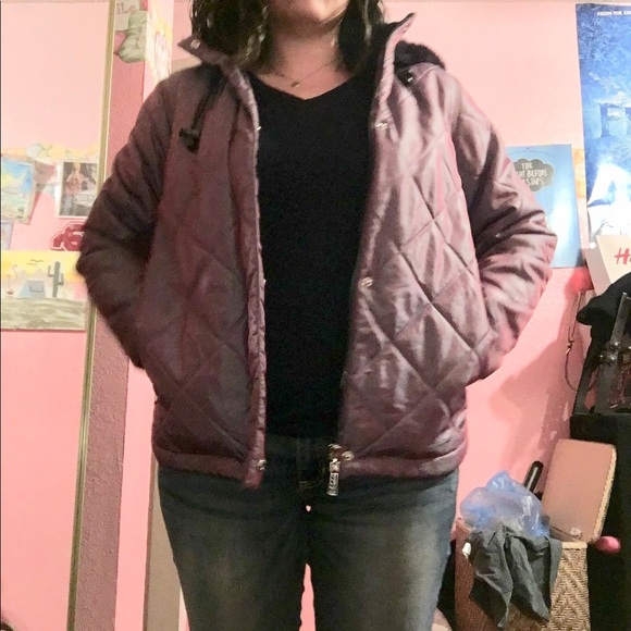 Guess Purple puffy sweater - Picture 5 of 6